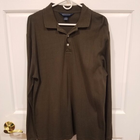 Lands' End Other - Men's Lands' End L/S Polo Shirt, Size M (38-40), VGUC
